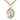 Gold Filled St. Gemma Galgani Patron Saint Medal Necklace 1 x 3/4 inch with 24 inch chain by Bliss Manufacturing USA