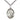 Sterling Silver St. Gemma Galgani Patron Saint Medal Necklace 1 x 3/4 inch with 24 inch Chain by Bliss