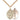 14kt Gold Filled Sts. Cosmas and Damian Doctors patron saint medal necklace with 24 inch curb chain by Bliss