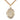 14kt Gold Filled Maria Stein Catholic Medal Necklace 1x3/4 inch pendant 24 inch curb chain Bliss
