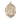 14kt Solid Gold Maria Stein Medal Pendant 1 inch by 3/4 inch medium size handcrafted by Bliss Manufacturing USA