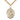 Gold Filled St. Jerome patron saint medal necklace with 1x3/4 inch pendant on 24 inch curb chain by Bliss Manufacturing
