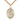14kt Gold Filled St. Ambrose Patron Saint Medal Necklace 1x3/4 inch on 24 inch chain by Bliss