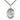 Sterling Silver St. Ambrose Patron Saint Medal Necklace 1x3/4 inch on 24 inch chain by Bliss