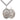 Sterling Silver St. Christopher Lacrosse Medal Necklace 1 inch x 3/4 inch pendant on 24 inch chain handmade by Bliss