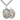 Sterling Silver St. Christopher Basketball Medal Necklace 1 inch by 3/4 inch with 24 inch chain by Bliss