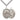 Sterling silver St. Christopher ice hockey medal necklace with 24 inch chain by Bliss Manufacturing