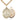 14kt gold filled St Sebastian Skiing medal necklace 1 inch pendant 24 inch chain handcrafted by Bliss Manufacturing USA