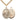 Gold Filled St. Sebastian Lacrosse Medal Necklace 1 x 3/4 inch on 24 inch Chain by Bliss