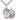 Sterling silver St. Sebastian figure skating pendant necklace 1x3/4 inch with 24 inch chain by Bliss