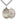 Sterling Silver St. Cecilia Patron Saint Medal Necklace 1 inch x 3/4 inch on 24 inch Chain by Bliss