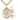 14kt gold filled St. Christopher motorcycle medal necklace with 1 x 3/4 inch pendant on 24 inch chain by Bliss
