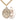 14kt Gold Filled St. Christopher Field Hockey Medal Necklace 1 inch x 3/4 inch with 24 inch chain by Bliss