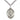 Sterling Silver St. Martin of Tours Medium Patron Saint Medal Necklace with 24 inch Chain by Bliss