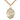 14kt Gold Filled St. Vincent Ferrer Patron Saint Medal Necklace 1 inch by 3/4 inch with 24 inch chain by Bliss Manufacturing