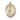14kt Solid Gold Our Lady of Fatima Medal Pendant 1 x 3/4 inch handcrafted by Bliss