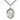 Sterling Silver St. Maria Goretti Patron Saint Medal Necklace 1 inch x 3/4 inch Medium with 24 inch Chain by Bliss
