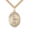 14kt Gold Filled St. Petronille Medal Necklace with 24 inch Chain by Bliss Manufacturing
