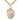 14kt Gold Filled St. Alexandra Patron Saint Medal Necklace 1 inch by 3/4 inch on 24 inch chain by Bliss