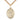 Gold Filled St. Gertrude of Nivelles patron saint medal necklace 1x3/4 inch pendant 24 inch chain Bliss