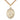 14kt Gold Filled St. Alphonsus Patron Saint Medal Necklace 1 inch by 3/4 inch on 24 inch chain by Bliss