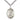 Sterling Silver St. Victor of Marseilles Patron Saint Medal Necklace 1x3/4 inch on 24 inch chain by Bliss Manufacturing
