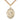 14kt Gold Filled St. Aloysius Gonzaga Patron Saint Medal Necklace 1x3/4 inch on 24 inch Chain by Bliss