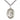 Sterling Silver St. Aloysius Gonzaga Patron Saint Medal Necklace with 24 Inch Chain by Bliss
