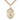 14kt Gold Filled St. Stephanie Patron Saint Medal Necklace 1 inch by 3/4 inch with 24 inch chain by Bliss Manufacturing