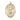 14kt Solid Gold St. Stephanie Patron Saint Medal Pendant 1 inch by 3/4 inch handcrafted by Bliss Manufacturing