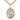 14kt gold filled Our Lady of Hope medal necklace with 1 x 3/4 inch pendant on 24 inch chain by Bliss
