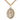 14kt Gold Filled St. John of the Cross patron saint medal necklace 1 inch by 3/4 inch on 24 inch chain by Bliss