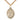 14kt Gold Filled St. Bernard of Clairvaux Patron Saint Medal Necklace 1 x 3/4 inch 24 inch Chain Bliss