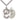 Sterling silver St. John Paul II patron saint medal necklace with 24 inch chain by Bliss Manufacturing