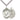 Sterling silver Pope Benedict XVI commemorative medal necklace 1 x 3/4 inch with 24 inch chain by Bliss