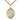 14kt gold filled St. Madeline Sophie Barat patron saint medal necklace, 1 x 3/4 inch medium pendant with 24 inch chain, handcrafted by Bliss