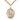 14kt Gold Filled St. Zita Patron Saint Medal Necklace 1 inch x 3/4 inch with 24 inch chain by Bliss Manufacturing
