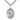 Sterling Silver St. Zita Patron Saint Medal Necklace 1 x 3/4 inch with 24 inch chain by Bliss Manufacturing