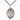 Sterling Silver Our Lady of Knock Medal Necklace 1 inch x 3/4 inch pendant on 24 inch chain handcrafted by Bliss