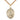 14kt Gold Filled St. Alice Patron Saint Medal Necklace 1x3/4 inch on 24 inch Chain by Bliss