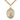 14kt Gold Filled St. Rebecca Patron Saint Medal Necklace 1x3/4 inch with 24 inch chain by Bliss