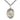 Sterling Silver St. Rebecca Patron Saint Medal Necklace 1 inch x 3/4 inch with 24 inch Chain by Bliss