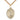 14kt Gold Filled St. Victoria Patron Saint Medal Necklace 1x3/4 inch on 24 inch chain by Bliss Manufacturing