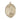 14kt Solid Gold St. Victoria Catholic patron saint medal pendant 1 inch by 3/4 inch handcrafted by Bliss