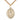 14kt Gold Filled St. Austin Augustine patron saint medal necklace with 24 inch chain by Bliss Manufacturing