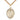 14kt Gold Filled St. Hildegard von Bingen Patron Saint Medal Necklace 1 inch by 3/4 inch with 24 inch chain by Bliss