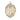 14kt solid gold St. Hildegard von Bingen medal pendant, 1 x 3/4 inches, handcrafted by Bliss Manufacturing