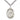 Sterling Silver St. Tarcisius Medium Patron Saint Medal Necklace 1 inch by 3/4 inch with 24 inch Chain by Bliss