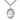 Sterling silver St. John Baptist de La Salle patron saint medal necklace with 24 inch chain by Bliss