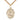 Gold Filled Our Lady of San Juan Medal Necklace 1 inch by 3/4 inch on 24 inch Chain by Bliss